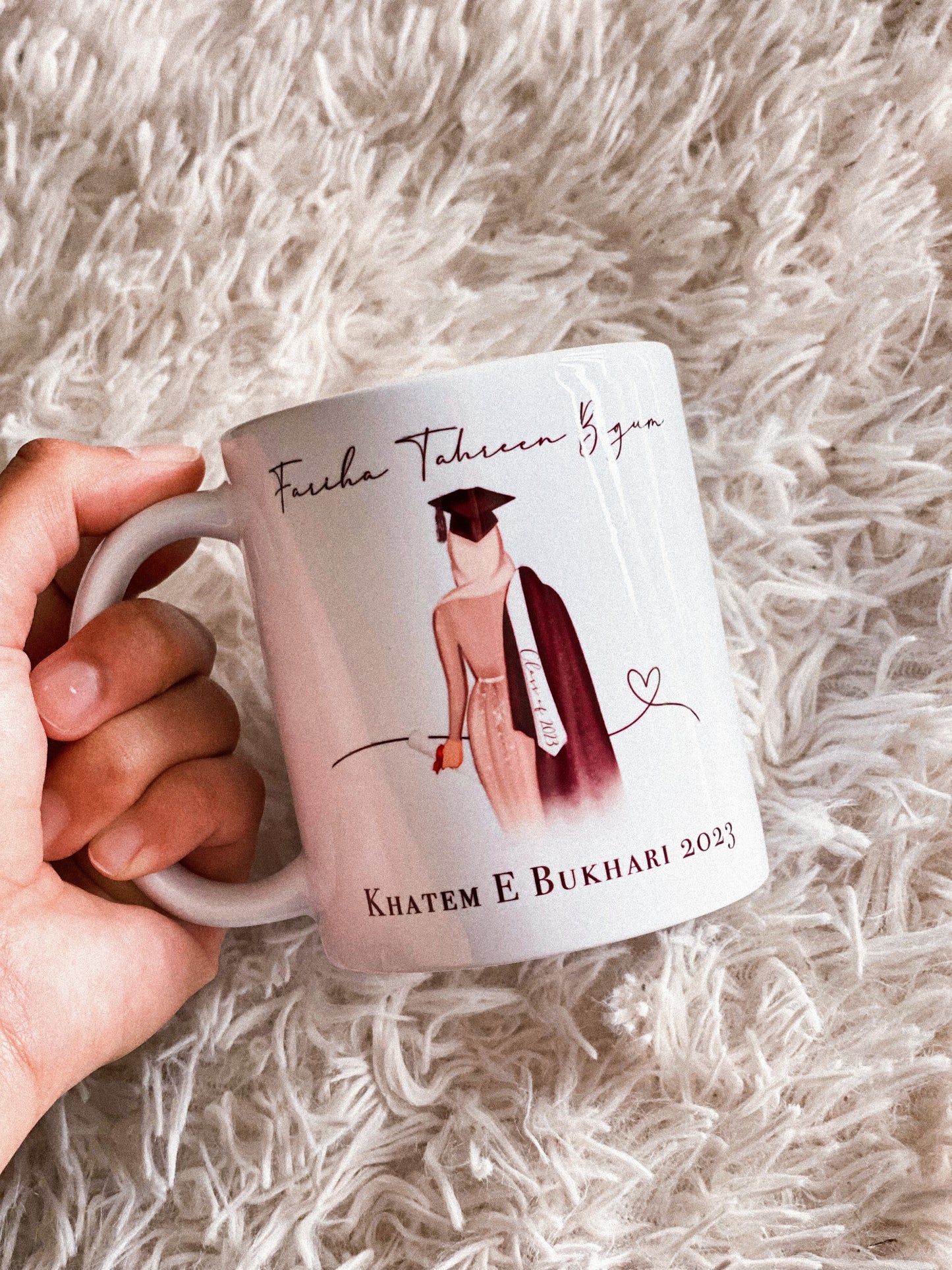 Personalized Hijabi Graduation Mug