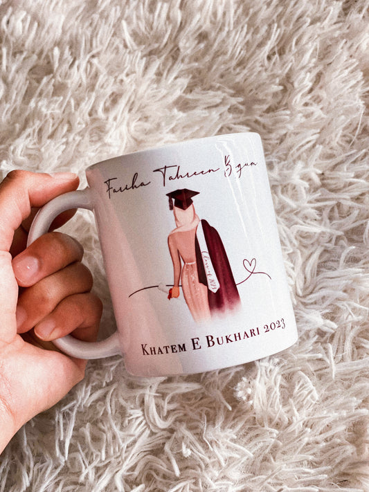 Personalized Hijabi Graduation Mug