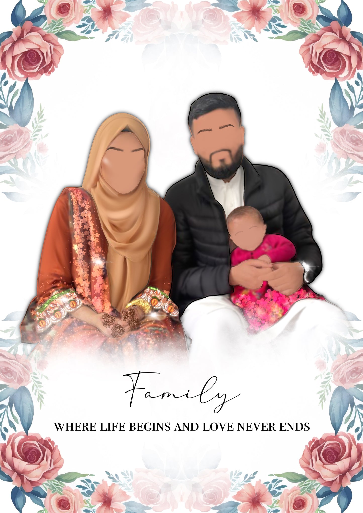 *Digital File Only* Custom Illustration Print