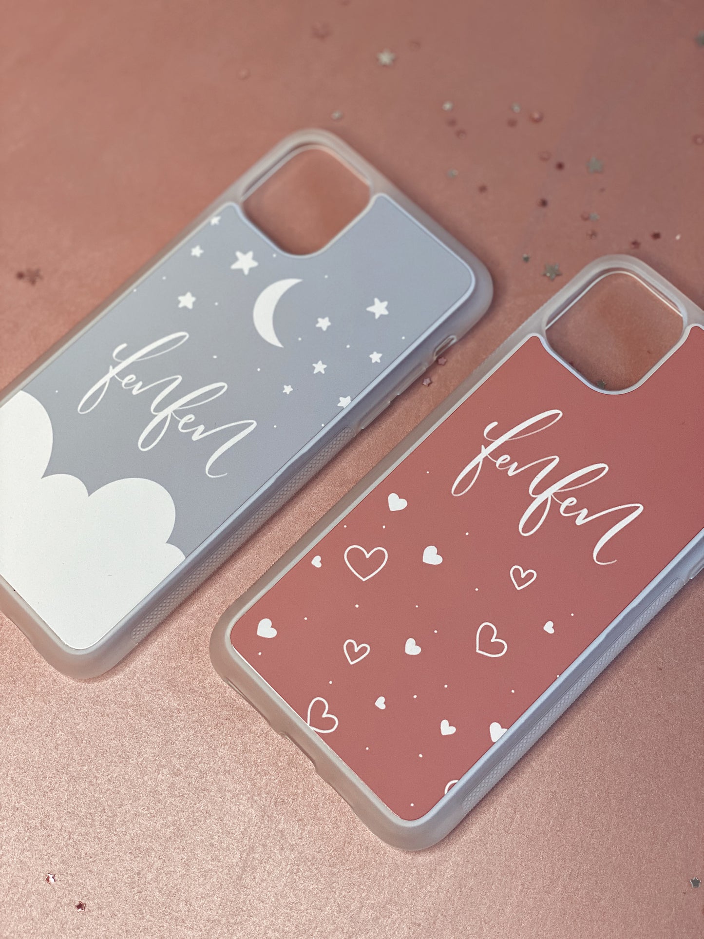 Blue Clouds Personalised Phone Case