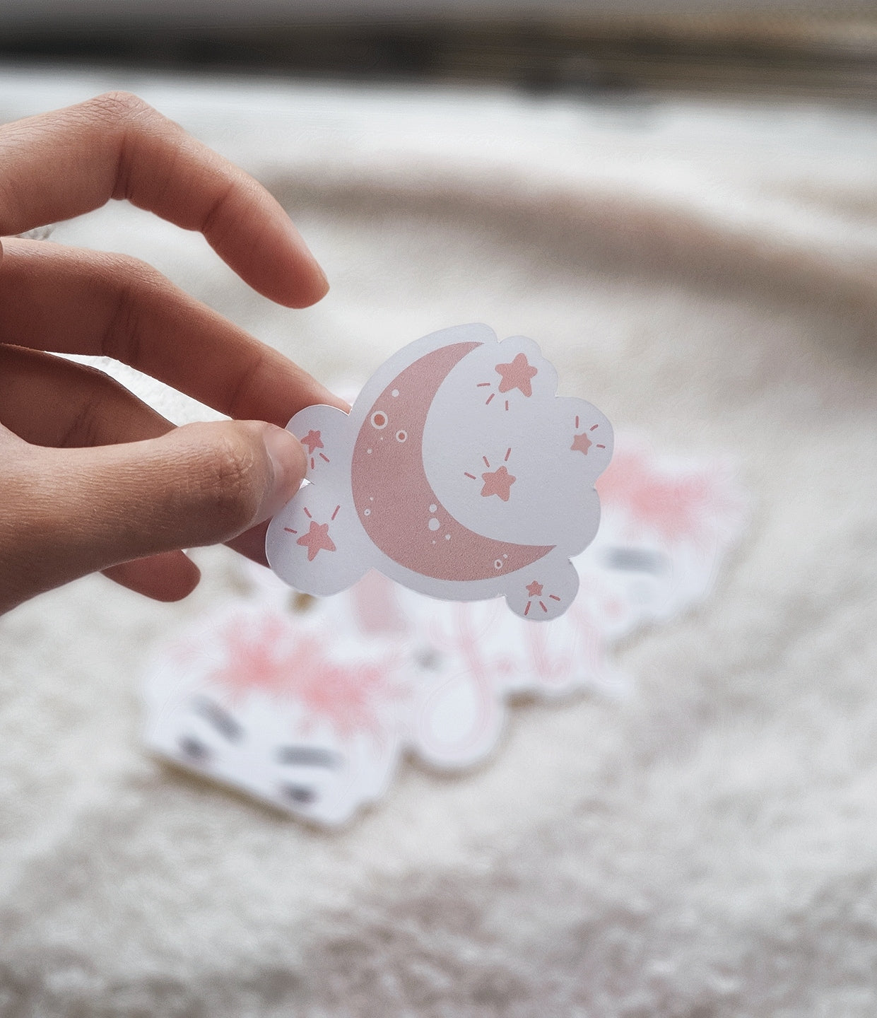 Pack of 6 Floral Hijabi Themed Islamic Stickers