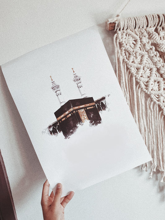 Kabah Watercolour Print
