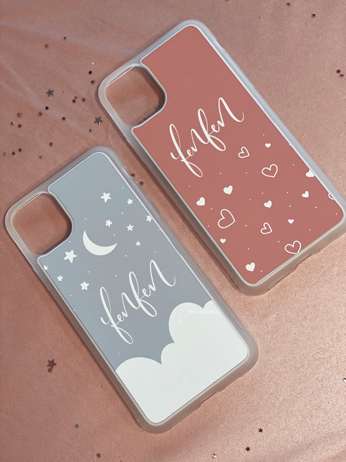 Blue Clouds Personalised Phone Case