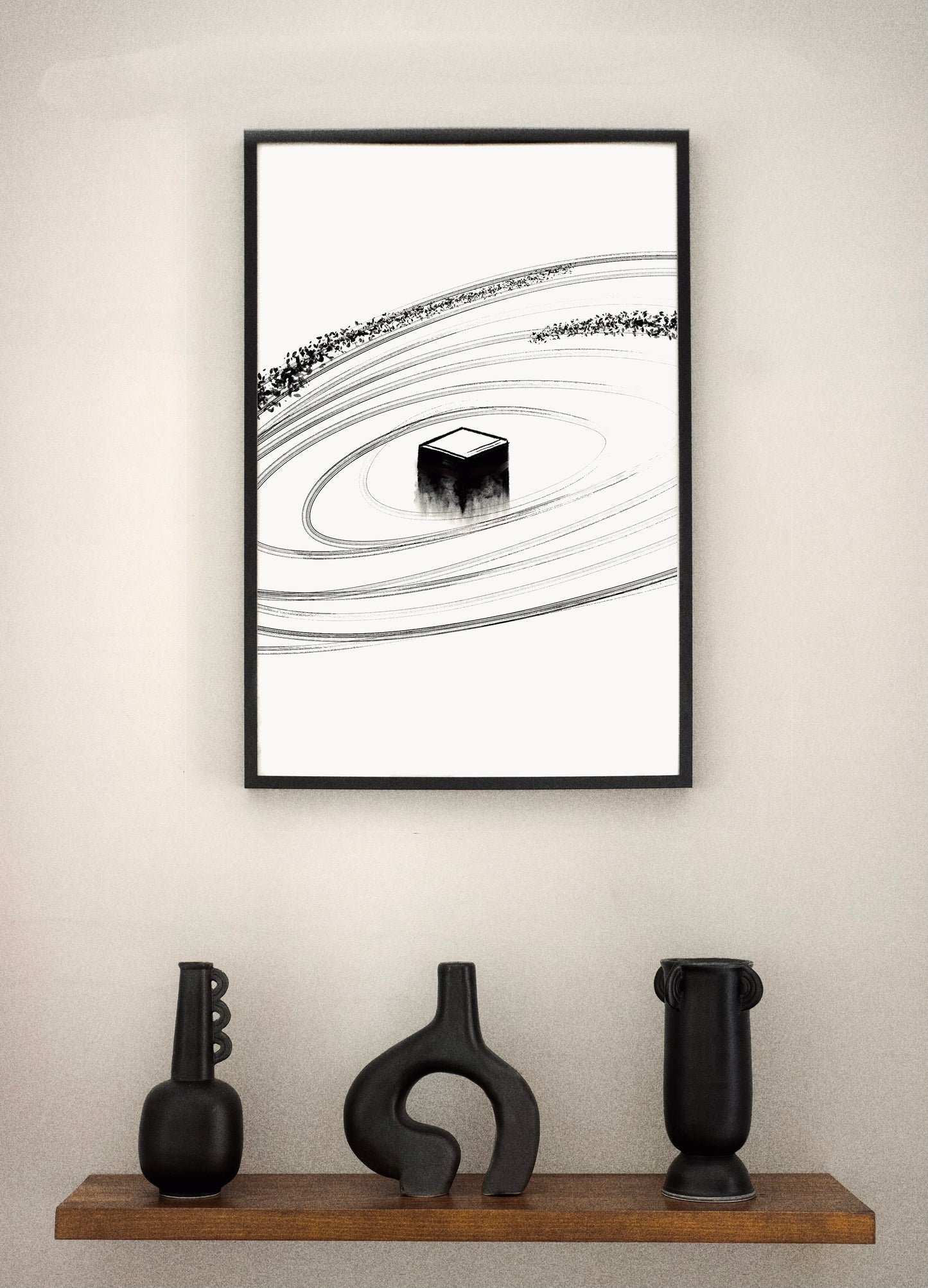 Minimal Kabah Print