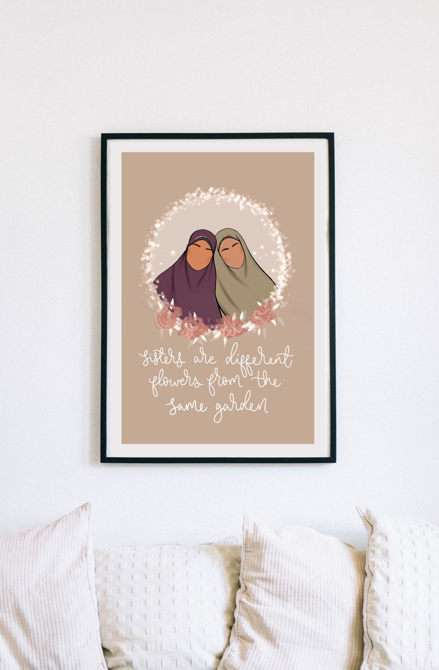 Sisters Jilbab Print