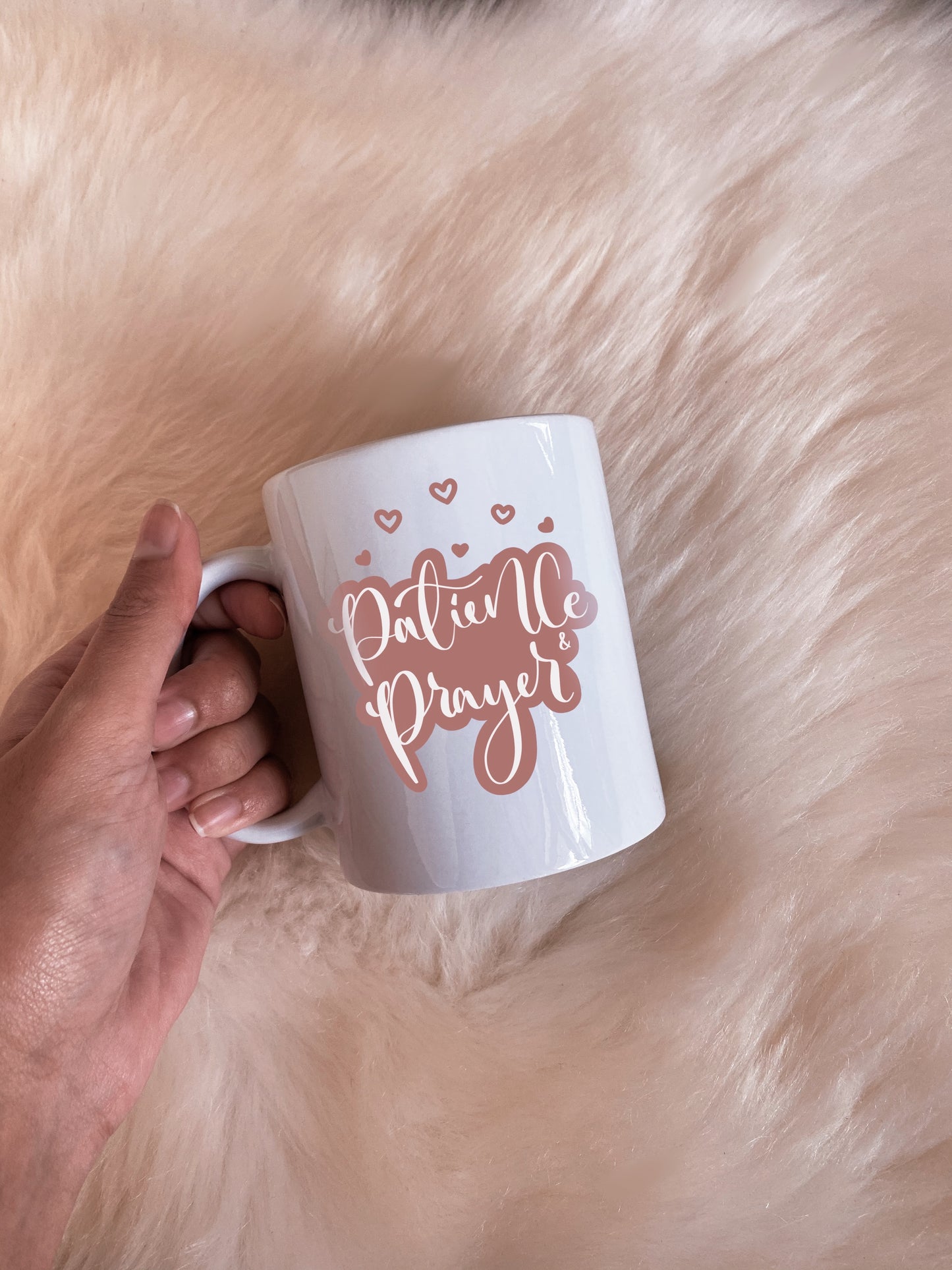 Patience & Prayer Mug