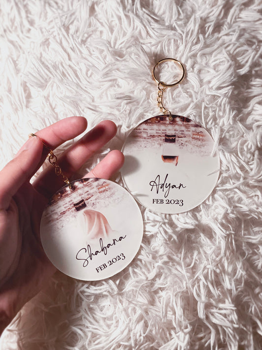 Personalised Hajj Umrah Acrylic Keychain