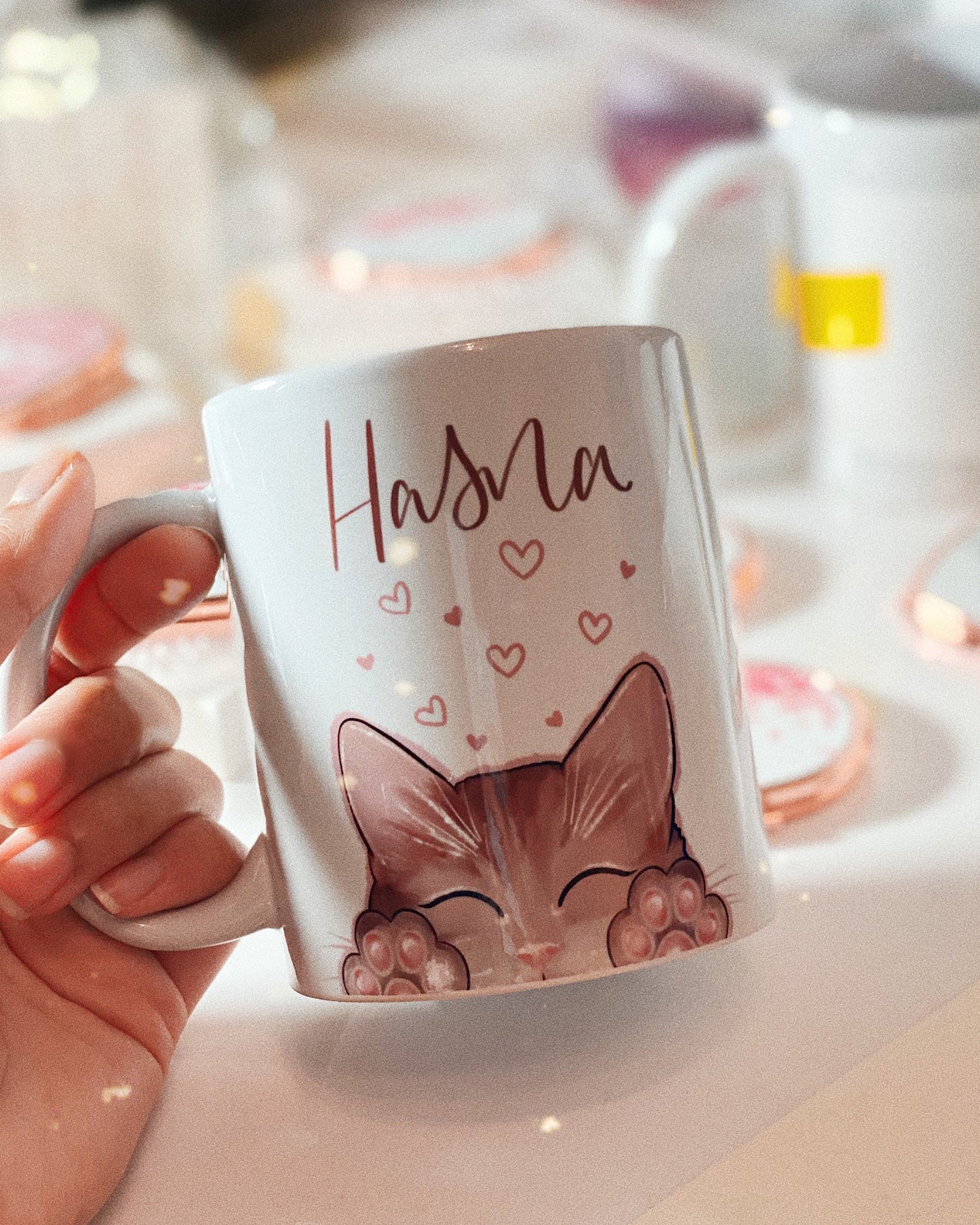 Personalized Name Kitty Mug