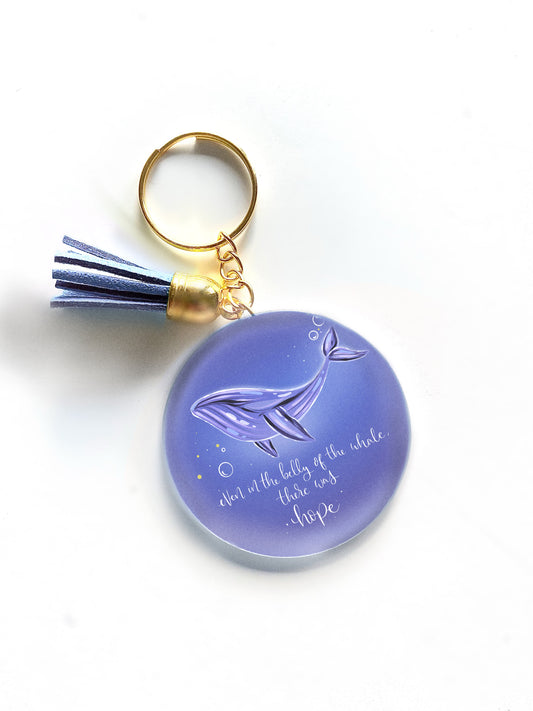 Blue Whale Keychain