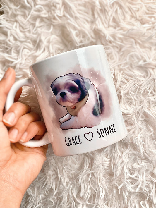 Custom Illustrated Pet Mug