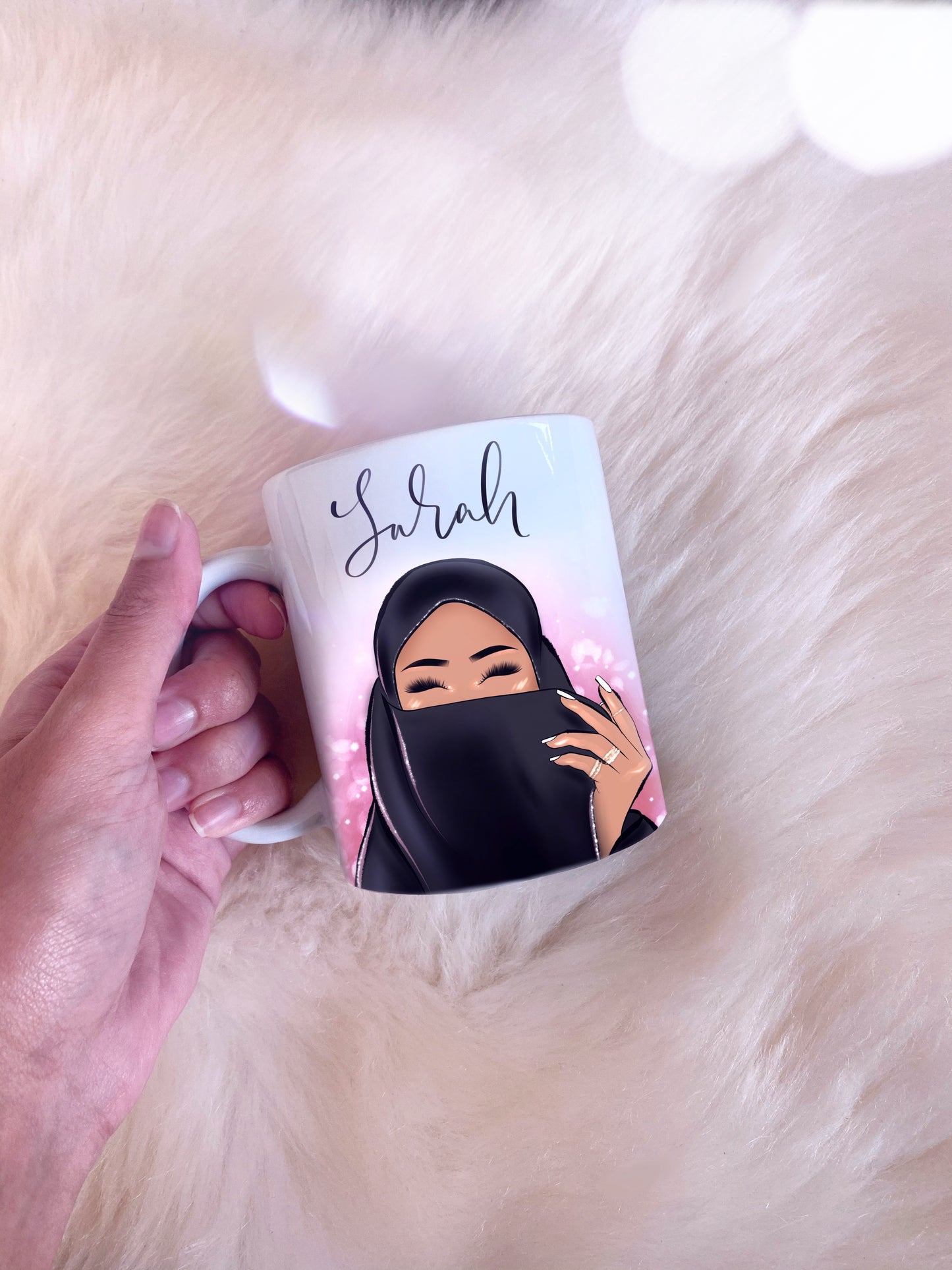 Personalized Niqabi Name Mug