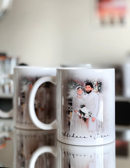 Custom Illustrated Portrait Mug