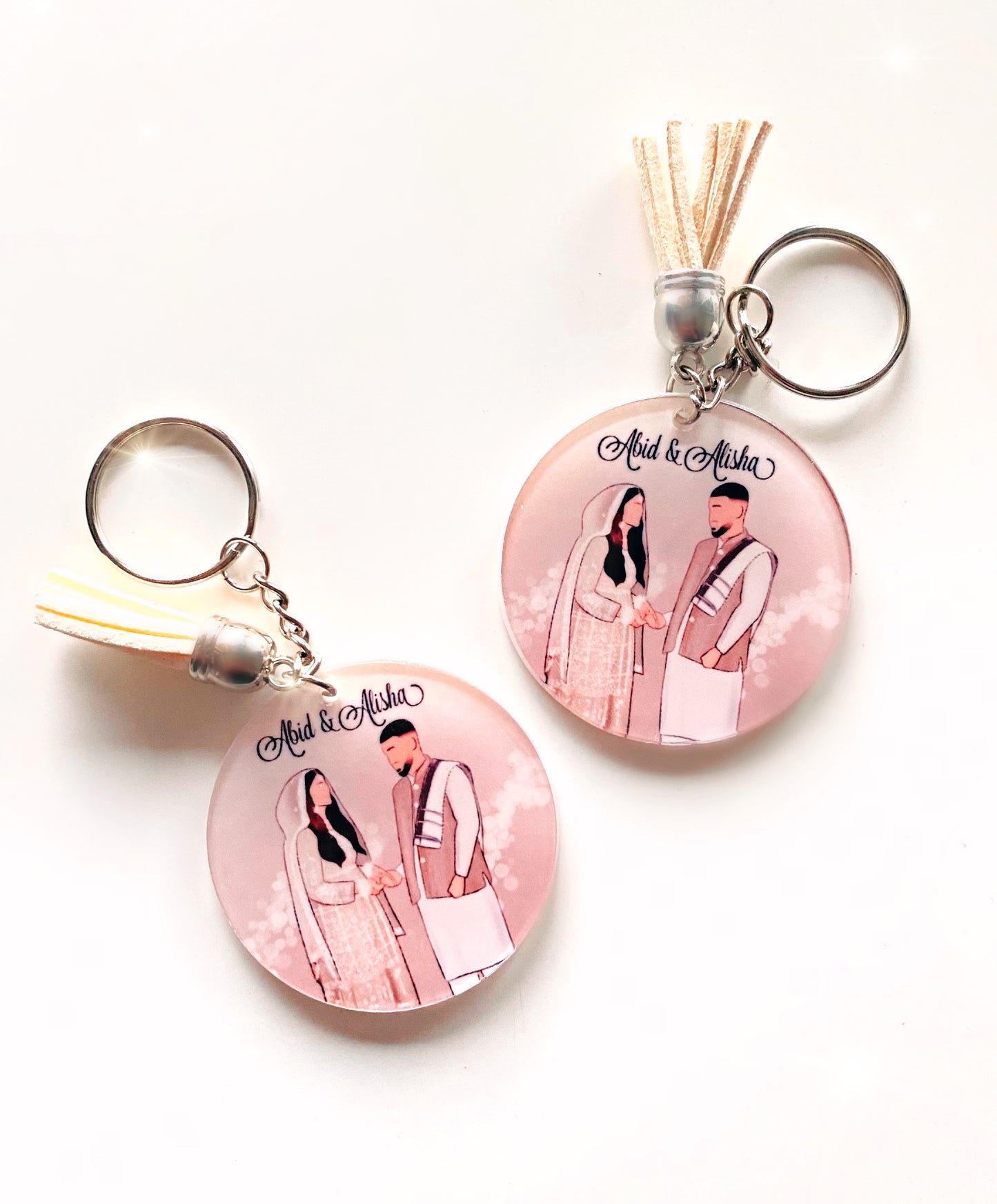 Custom Illustrated Acrylic Keychain