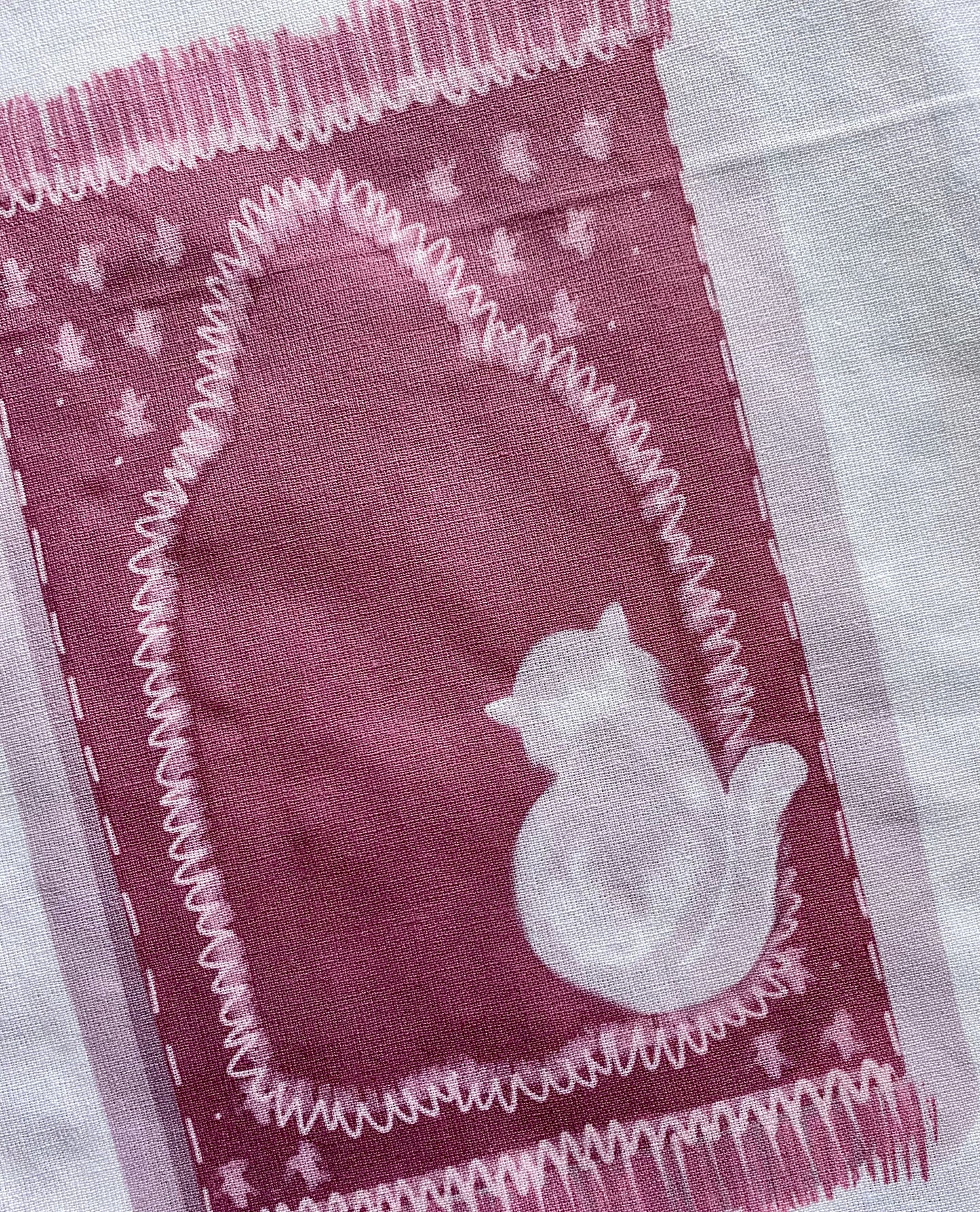 Kitty Prayer Mat White Tote Bag