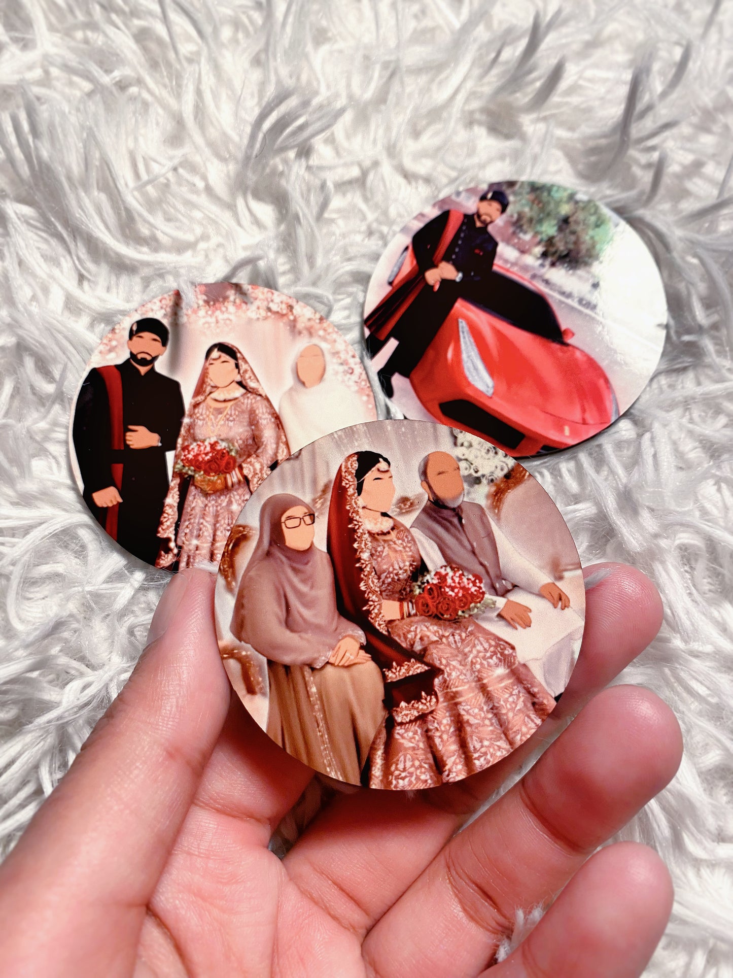 Custom Illustrated Fridge Magnet