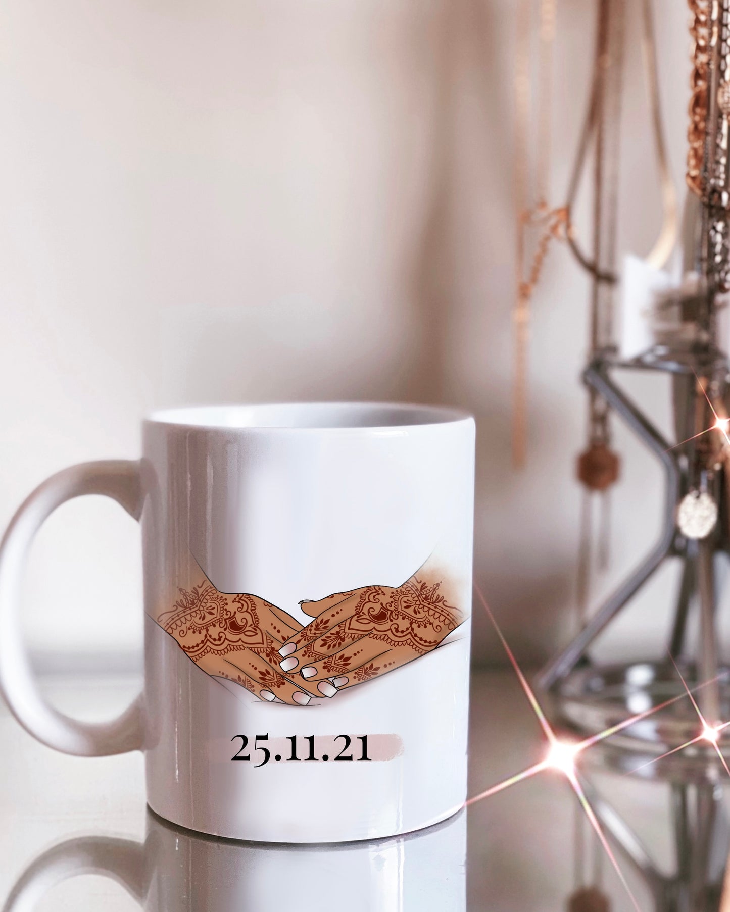Mehndi/Henna Night Personalised Bridesmaid Mug