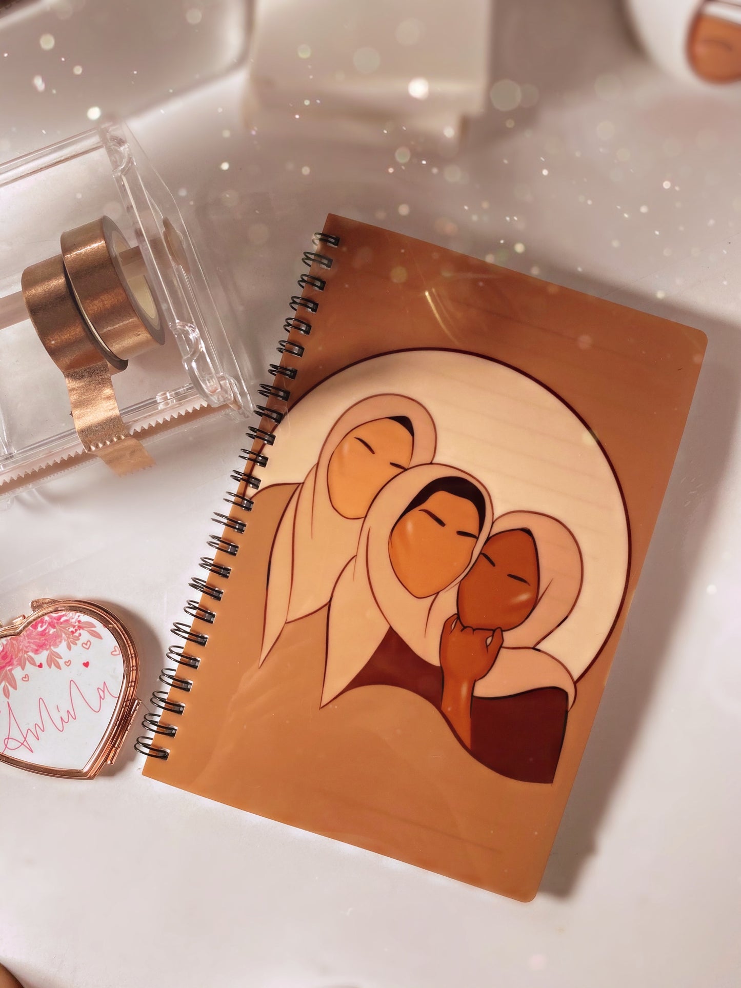 Sisters A5 Spiral Lined Notebook