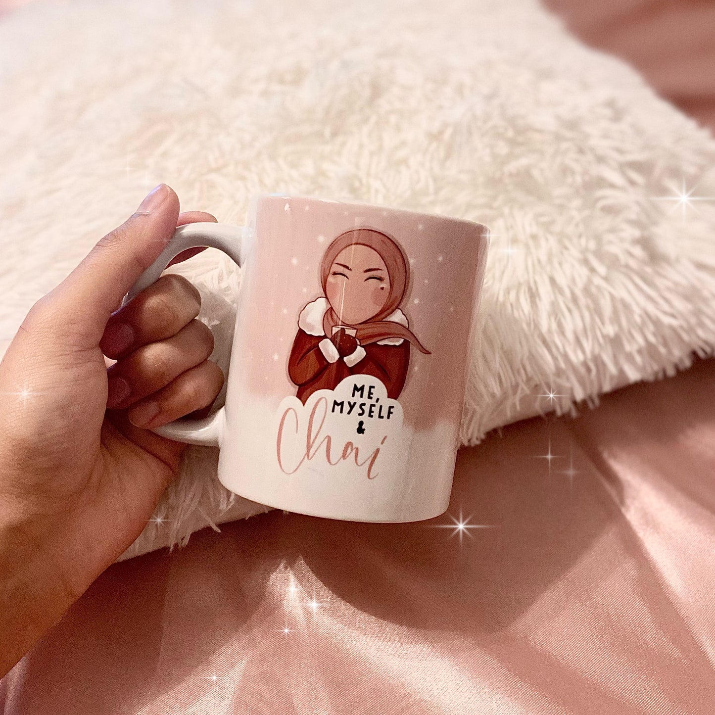 Hijabi Winter Chai Mug