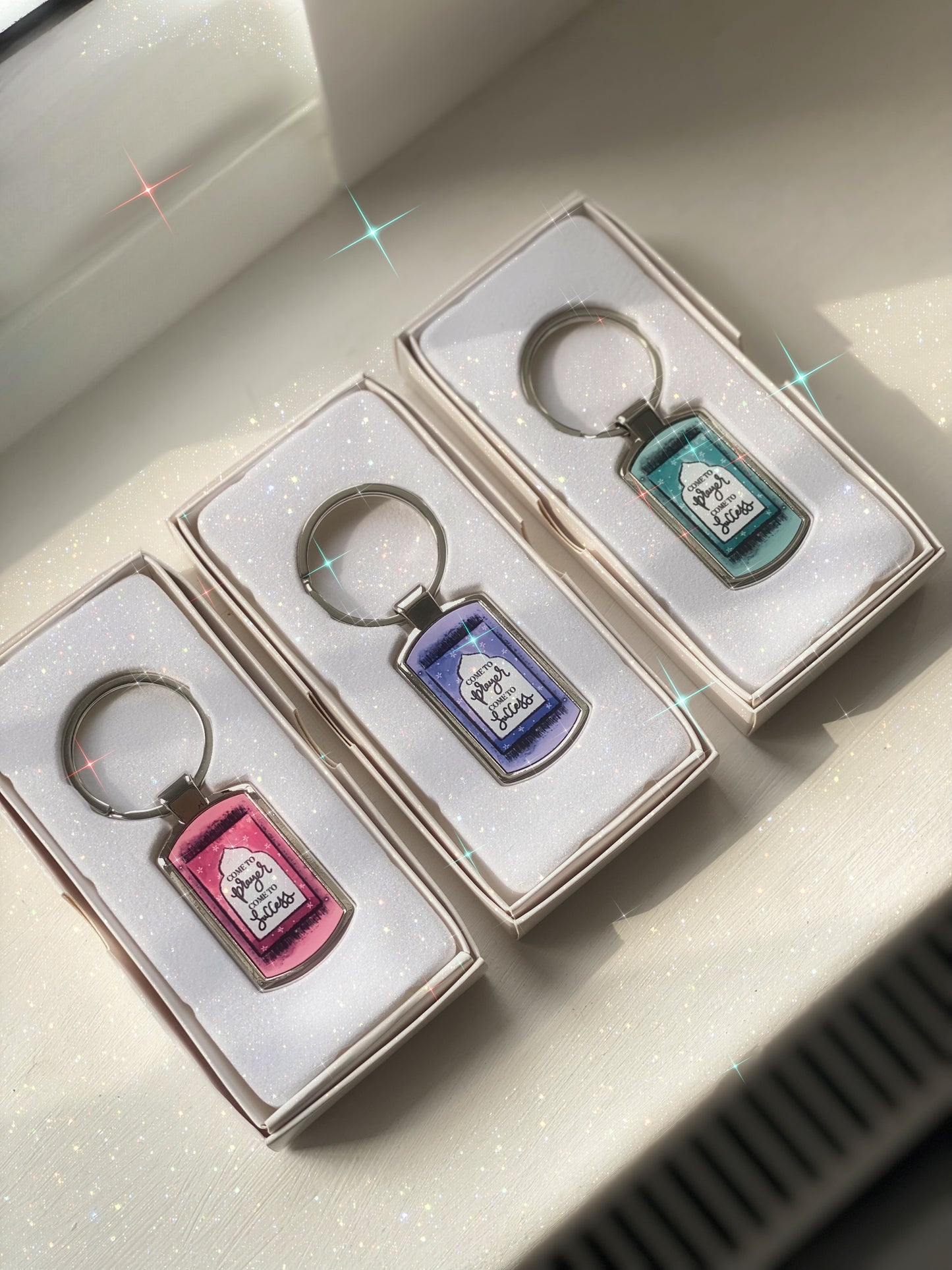 Come To Prayer Metal Keychain with Gift Box