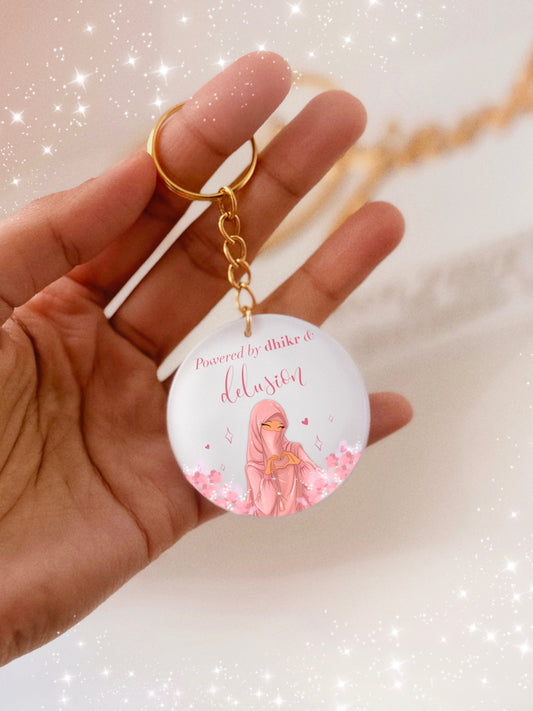 Niqabi Dhikr Keychain