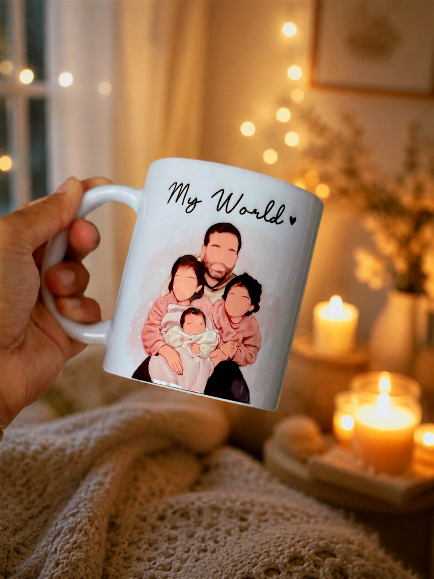 Custom Illustrated Portrait Mug