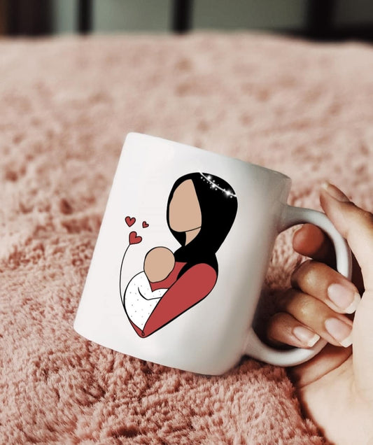 Hijabi Mama Mug (Optional Skin Tones)