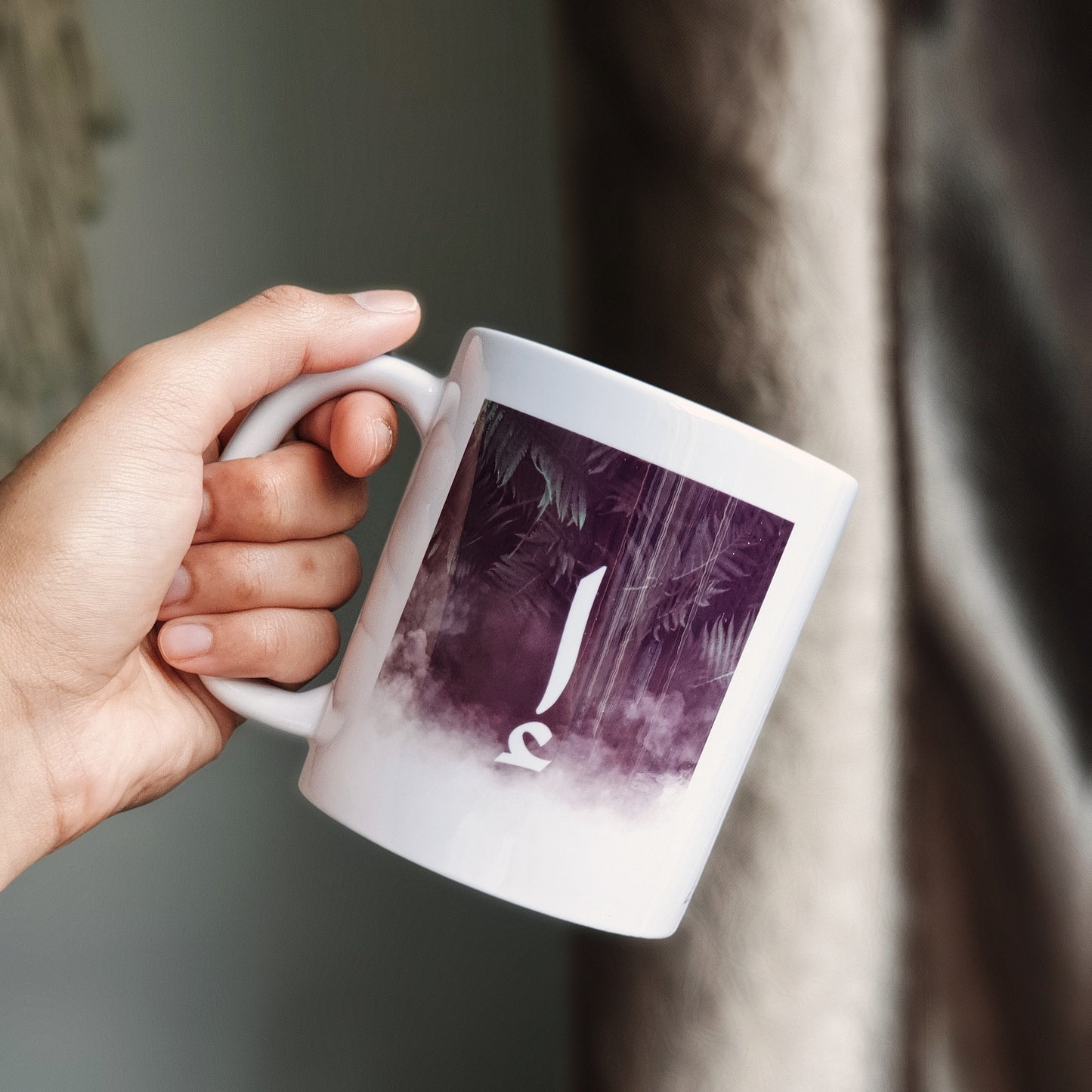 Personalised Arabic Initial Mug