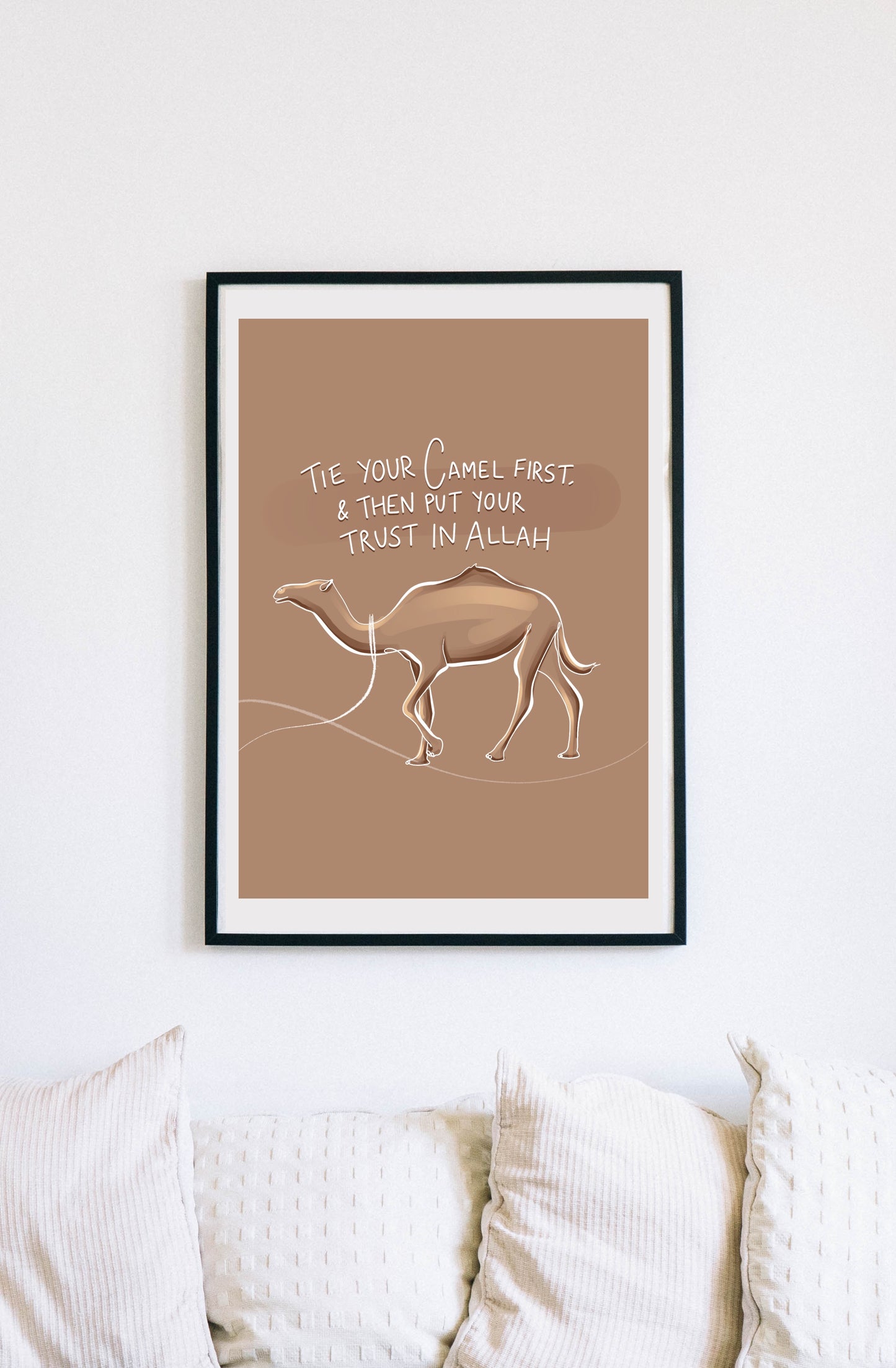 Tie Your Camel Print