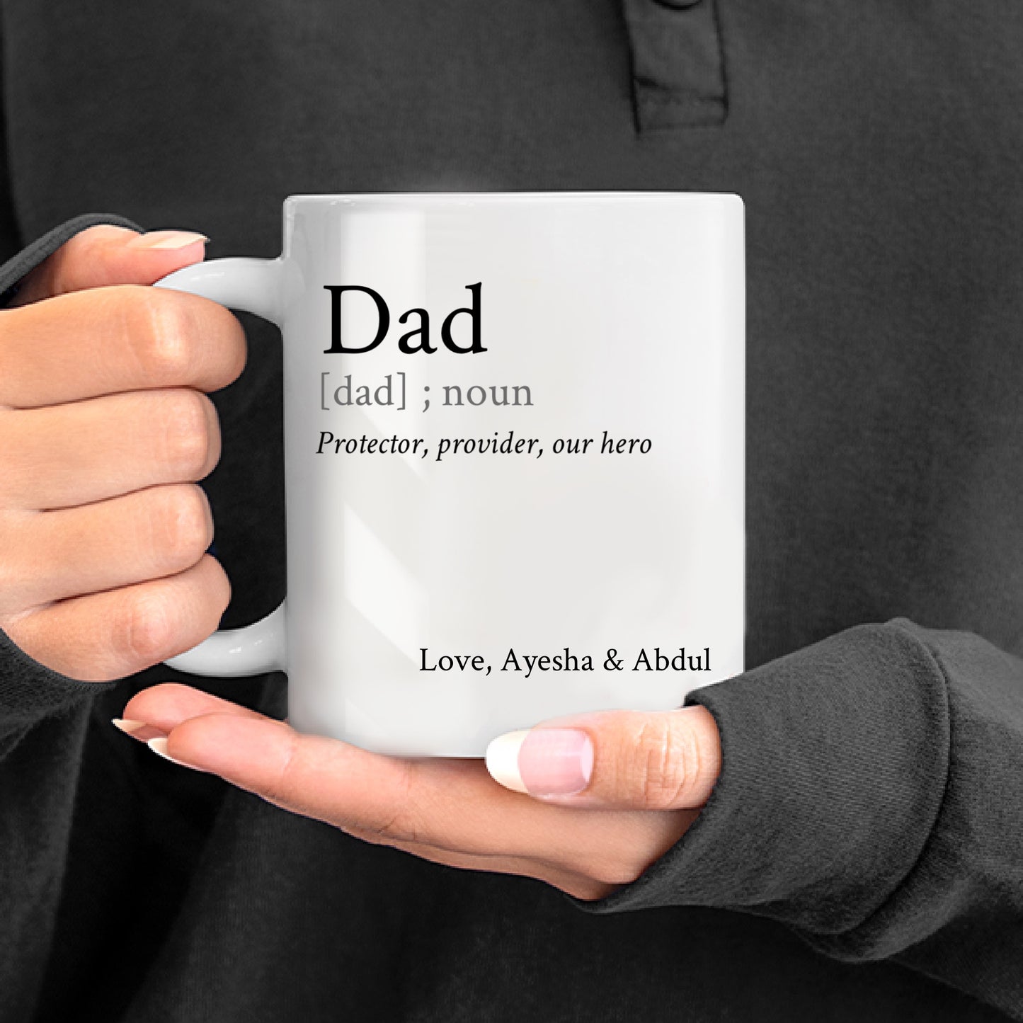 Personalised Dad definition Mug