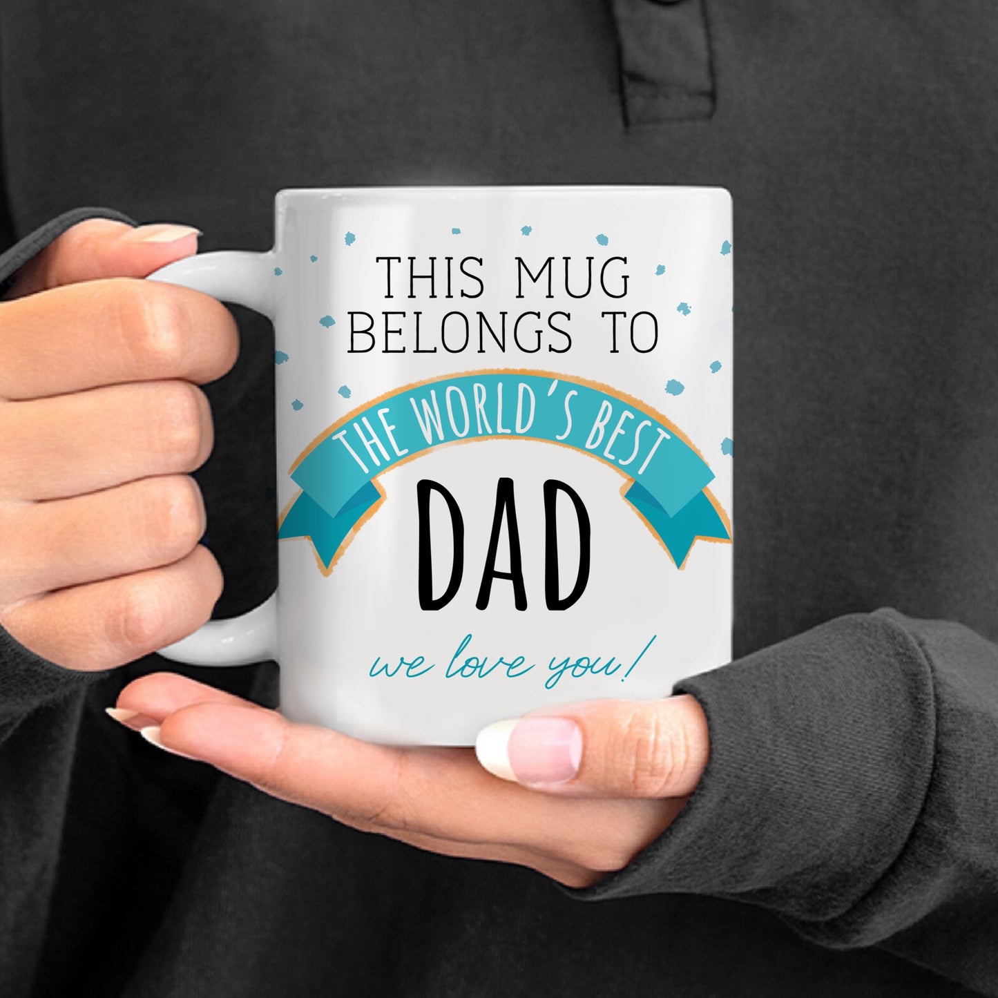 Worlds Best Dad Fathers Day Mug